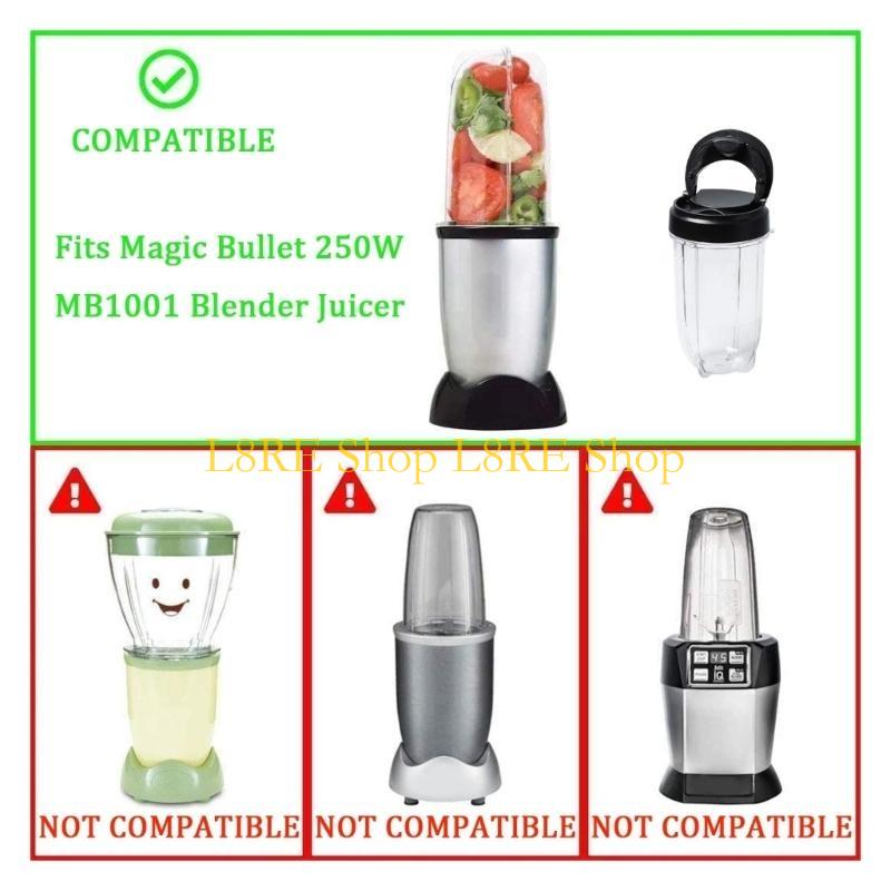 Лезвие для блендера L8RE, стаканы для соковыжималки, пластиковый материал для серии Magic 250W MB1001