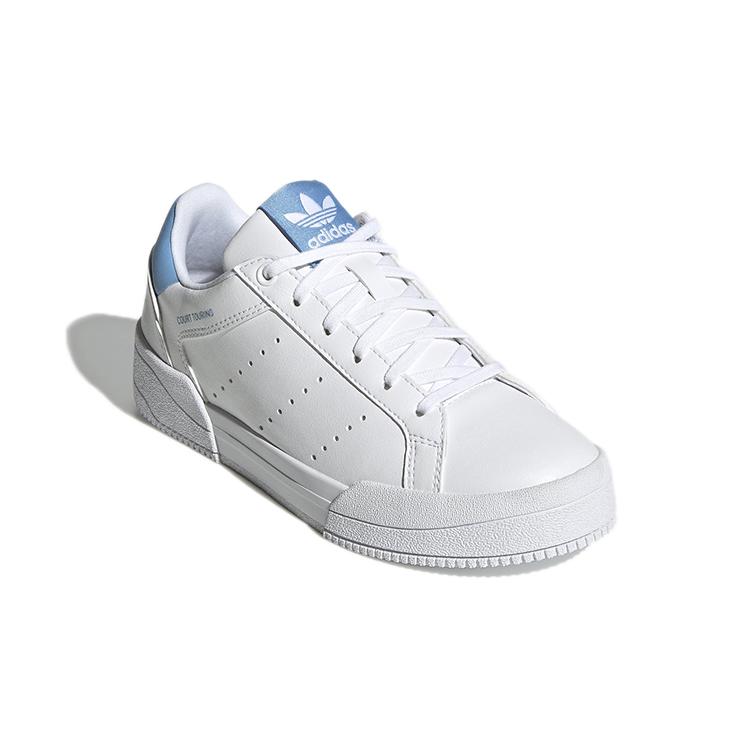 Adidas Court Tourino J 'White Light Blue' H00763