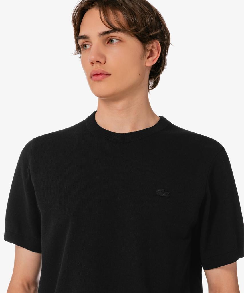 LACOSTE Men'S Solid Short Sleeve Crew Neck Pullover Ah324E-56G 031