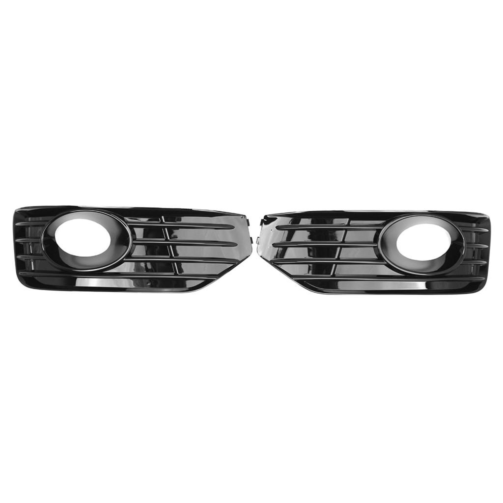 Front Bumper Fog Grill Cover Premium Quality Fog Light Cover Replacement for T5 T5.1 Sportline 2010-2015