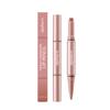 Zephoco Dual Ended Lip Pencil, Matte Lip Liner & Lipstick 2 in 1, Long Lasting Lip Makeup, Soft Moisturizing Smooth Lip Pen, Daily Lip Cosmetics