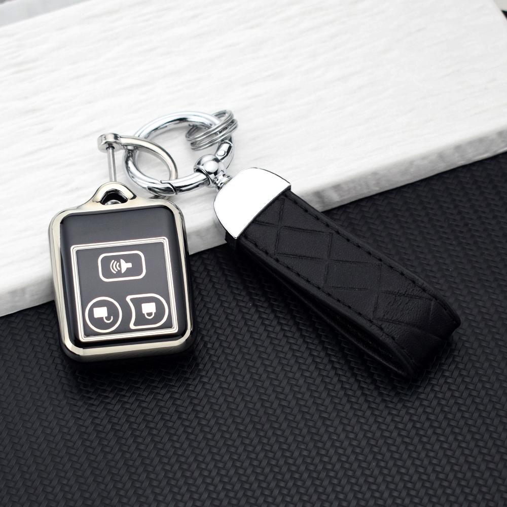 Серебряный чехол-брелок с 3/4 кнопками для Ford F150 F250 Focus Ranger Explorer Freestyle E150 Econoline Для Lincoln Mercury TPU Чехол Сумка