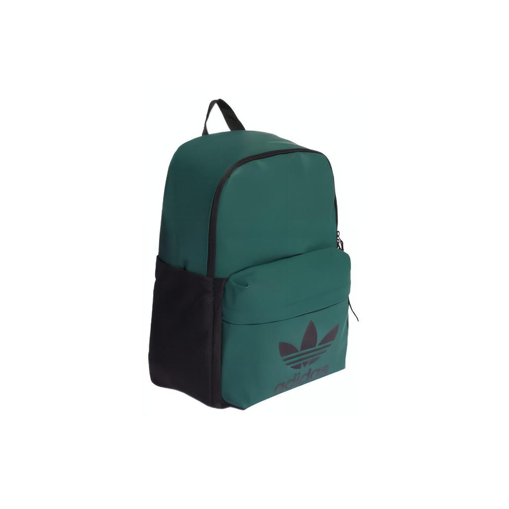 adidas Оригиналы Adicolor Серия Archive Повседневный Спортивный Принт с Логотипом Молния ТПУ Рюкзак Унисекс Рюкзак Зеленый HE9804