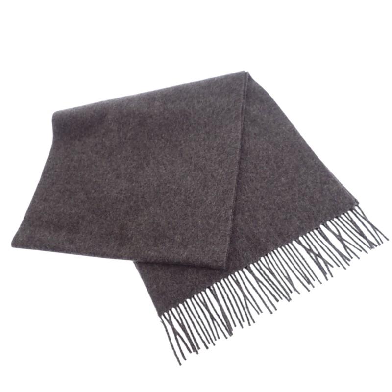 LOUIS VUITTON  400788 Scarf gray cashmere Women