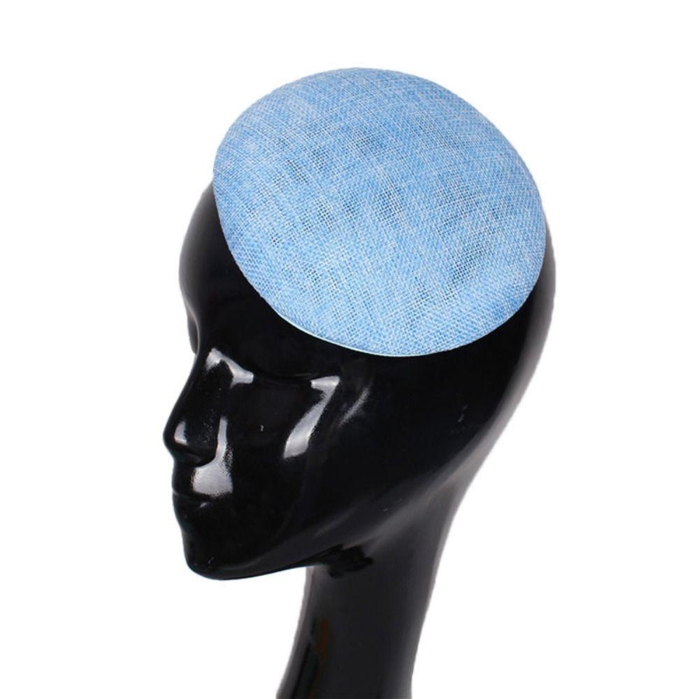 Wide Brim Vintage Fascinator Hat Headpiece Masquerade Top Hat Sweet Mesh Hat Wedding