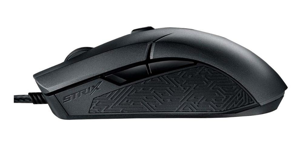 Игровая мышь ASUS P302 ROG STRIX EVOLVE имеет сменную верхнюю крышку, полностью адаптированную ко всем механизмам хвата и стилям.