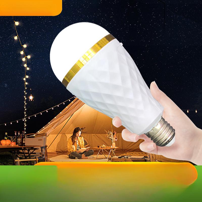 1 шт. светодиодная лампа умная зарядка чип аварийное отключение питания дома без мерцания съемная аварийная лампа