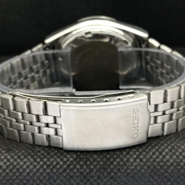 Б/У винтажные часы SEIKO 5 AUTOMATIC 6309A JAPAN MENS D/D BLUE WATCH 608c-a315403-9 SKU608c-a315403