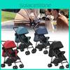 Four Color Solid Wheeled Baby Stroller Lightweight Foldable Convertible Seat