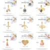 Original Golden Series 925 Silver Luggage Travel Sun Leopard Charms Zirconium DIY Bead Fit Bracelet Jewelry Women Gifts