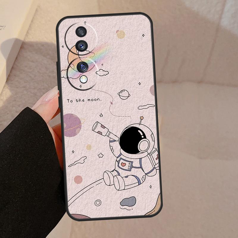 Милый галактический астронавт для Honor 90 70 50 Lite Magic 5 Pro 8X 9X Чехол для телефона для Honor X8a X9a X7a X6a X9 X7 X8 X9b