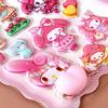 12pcs Cartoon Sticker 3D Puffy Squishy Stress Relief Rabbit Capybara Bear For Phone Case Laptop Decoration Journal Diy Collage