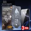Совместимый с Apple 17/16/15 Pro Защитное стекло Gorilla Glass на весь экран и 14/13 Антишпионская закаленная пленка Защитный экран