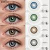 Colored Contact Lenses Dark Blue Contact Lenses Natural Brown Contact Lenses Green Colored Contact Lenses 2 Pairs Per Year