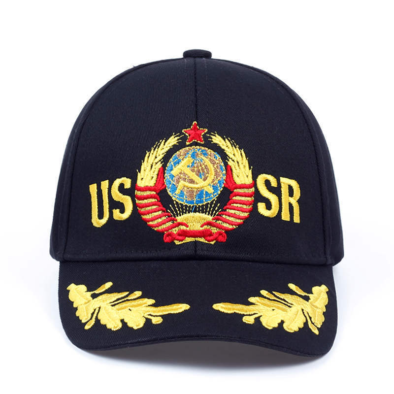 CCCP USSR Baseball Cap Cotton Russian National Emblem Embroidery Snapback Caps For Men Women Unisex Adjustable Outdoor Visor Hat