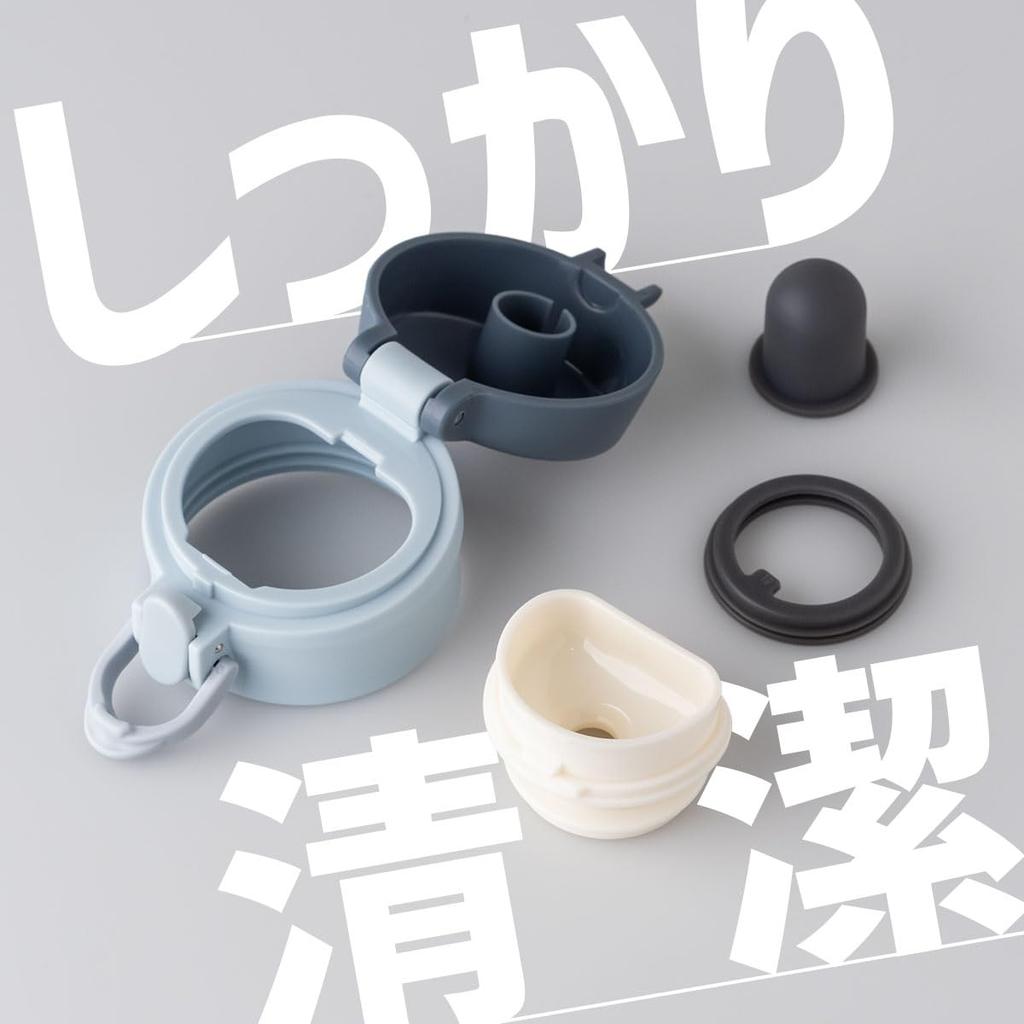 Бутылка для воды 500 мл, термос с вакуумной изоляцией, ультралегкая, с одним нажатием, кружка, бутылка с широким горлом, легко моется, разбирается и моется, устойчива к повреждениям