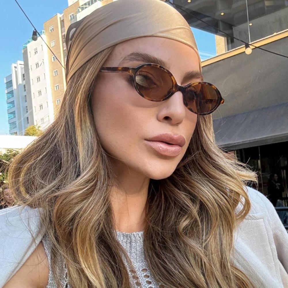 Small Frame Oval Sunglasses UV400 Eyeglasses Luxury Sun Shades Glasses Male/female