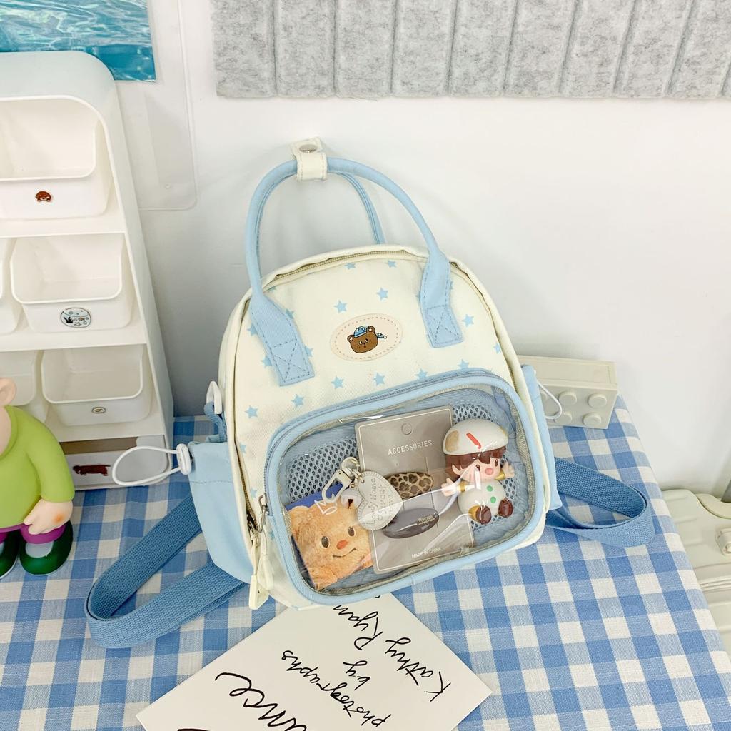 Spring and Summer Niche Bucket Bag, Cute Backpack, New Cute Student Portable Large Capacity