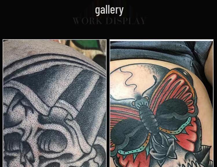 Черно-серебряные чернила для тату-макияжа Mo Rui - 240 мл Пигмент для микропигментации