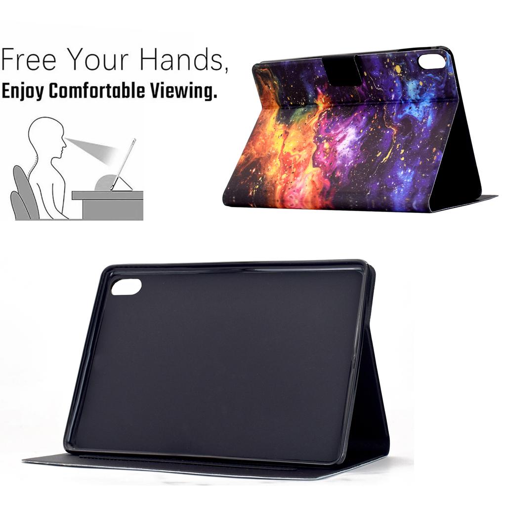 Чехол-подставка для iPad mini (2024)/(2021) Чехол-подставка из кожи с принтом для планшета с функцией автоматического пробуждения/засыпания