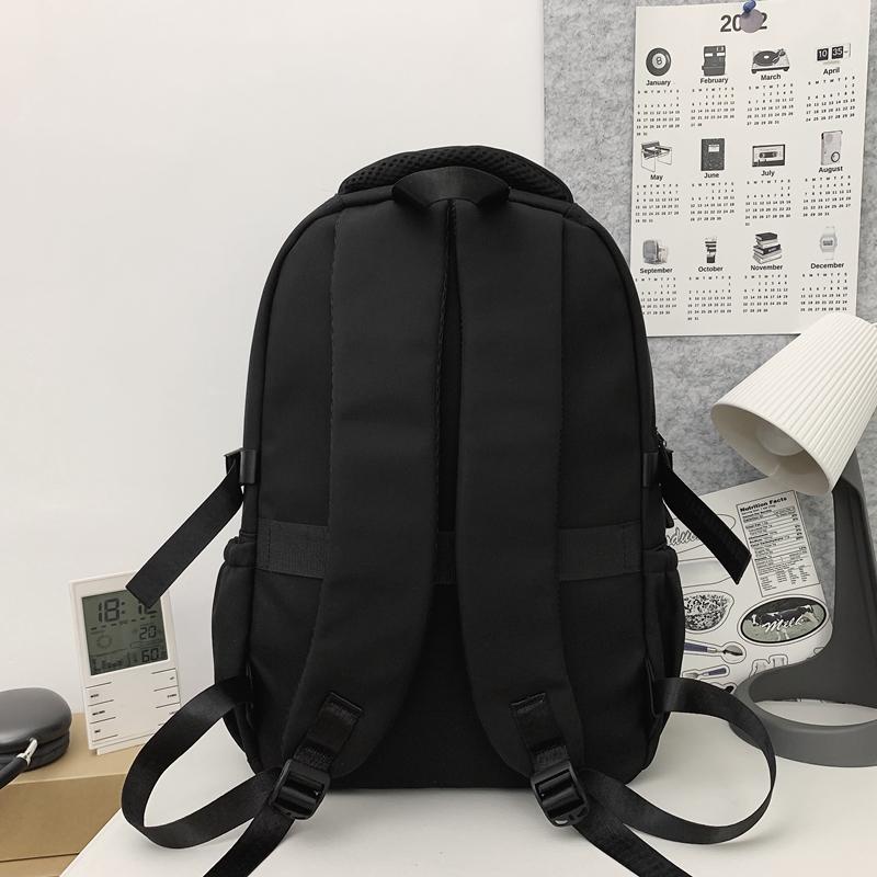 Рюкзак для ученика средней школы, женский нейлоновый рюкзак, мужской рюкзак с принтом в виде букв