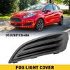 D2BZ15266BA Для Ford Fiesta 2014- Накладка противотуманной фары Левая сторона водителя Черный