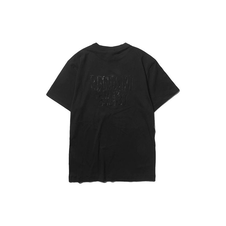 Puma X Randomevent Collaborative Logo Print Short Sleeve T-Shirt Men Tops Black 59666501