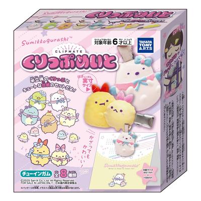 TAKARATOMY Sumikko Gurashi Clipmate 10 штук Конфеты и жевательная резинка A.R.T.S