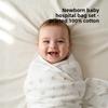 Двухслойный муслиновый плед-пеленка для малыша. 100% хлопок, дышащий, многоцелевой: пеленка, одеяло и полотенце для купания. Идеальный летний аксессуар