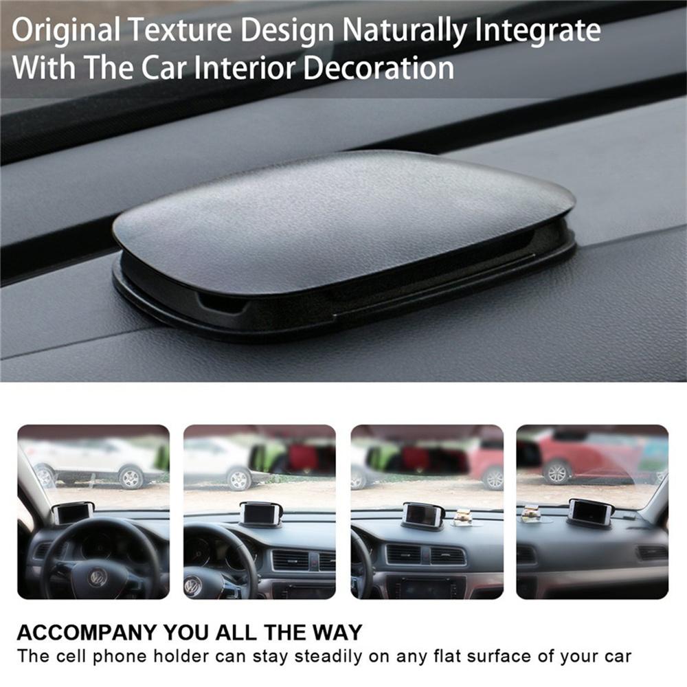 Car Center Console PDA GPS Phone Mount Holder Anti-sunshine Anti-slip Silicone