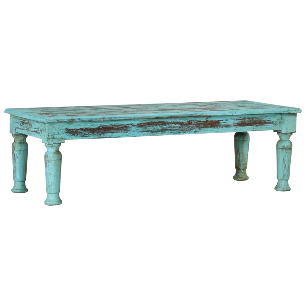 Coffee Table 110 x 50 x 34 cm Solid Reclaimed Wood