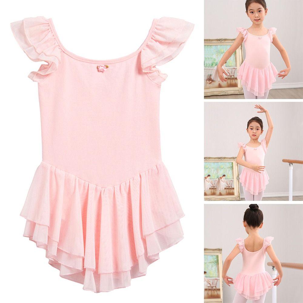 Cotton Gymnastics Leotards U-shaped Collar Ballet Bodysuits Fashion Ballet Leotards Performance