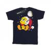 Looney Tunes Womens/Ladies Christmas Tweety Cotton Boyfriend T-Shirt