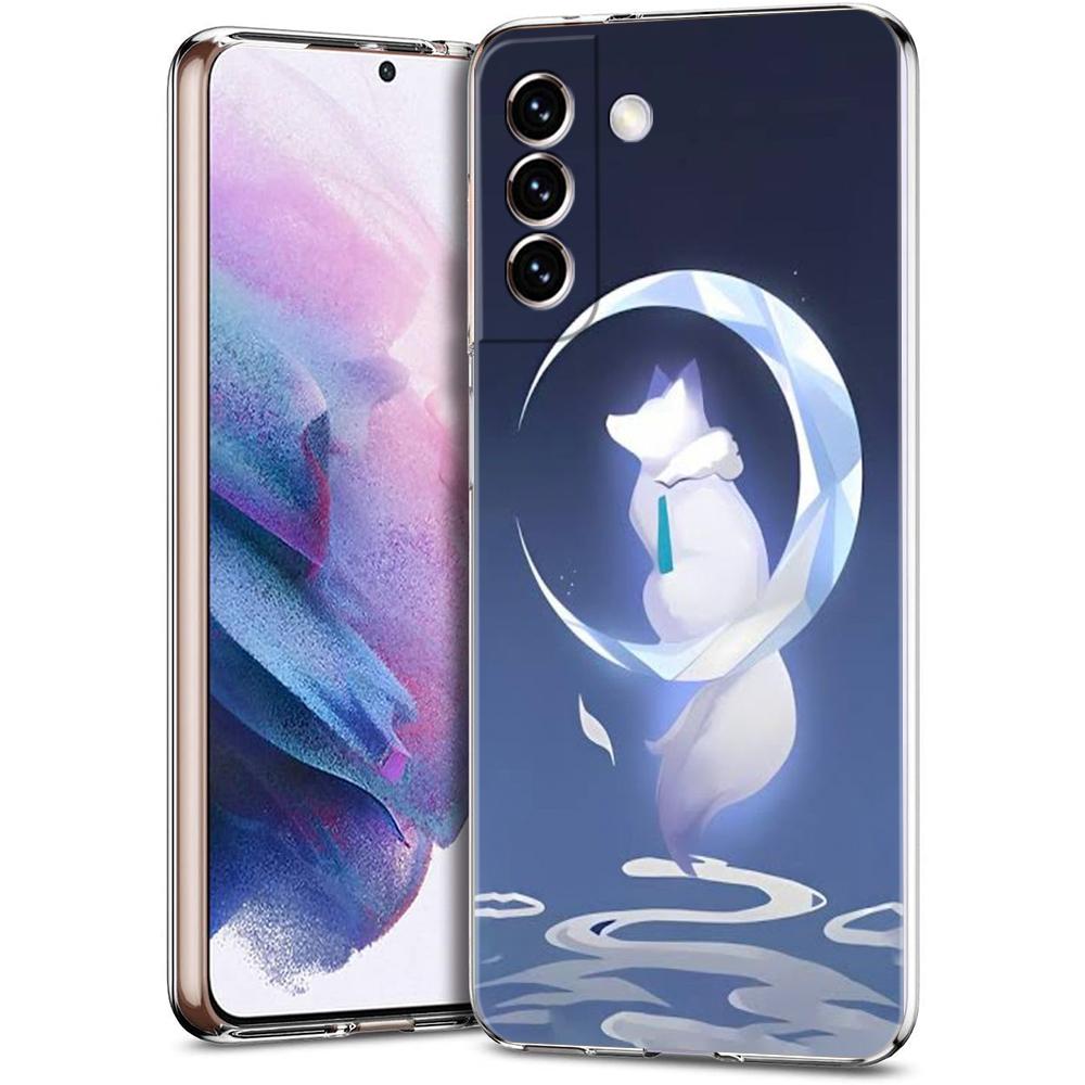 Чехол для телефона Samsung Galaxy S24 Ultra S23 FE S22 S20 S21 5G S10 S9 Plus S10E S8 Прозрачный Honkai Star Rail Игра Тот же стиль Чехол
