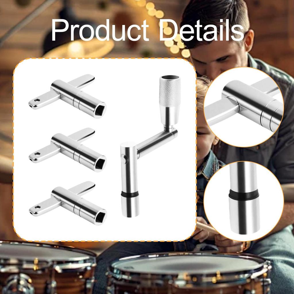 Drum Tuning Keys Hand Tools Multifunctional Professional Sturdy Key Tuner Accessories for