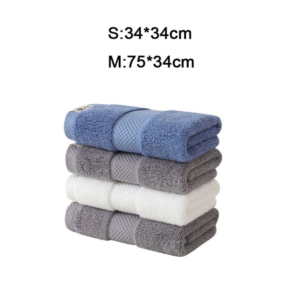 Thickened Shower Towel High Absorbent Cotton Towel Portable Face Towel Kids/Adults