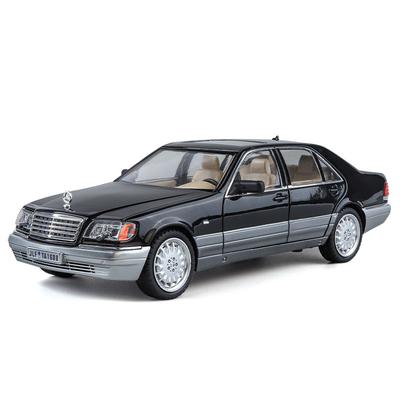 Масштаб 1/24 BENZ W140 S320 SEL Street Edition сплав ретро старая модель автомобиля литые металлические классические автомобили транспортные средства модель звук свет детские игрушки подарок