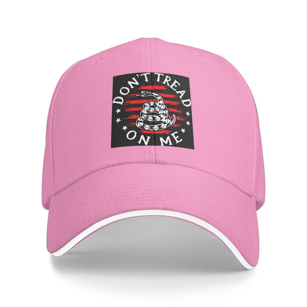 Dont Tread On Me Gadsden Flag Baseball Caps Snapback Baseball Hats Breathable Casual Casquette Outdoor for Men And Women