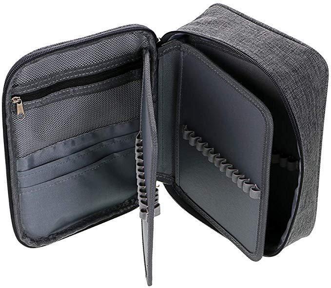 Водонепроницаемый пенал большой вместимости - органайзер для 72 цветов для эскизов и канцелярских принадлежностей для студентов