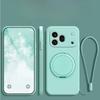 Для Magsafe Магнитный Вращающийся Держатель Чехол Для Honor 600 600Pro Жидкий Силикон Ремешок Ударопрочный Мягкое Покрытие Для Honor 600 Pro