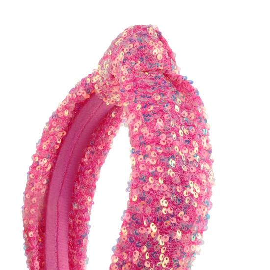 Обруч для волос для девочек, нарядная сверкающая радужная повязка на голову, аксессуары для волос, повязка на голову для девочки на день рождения, подарок