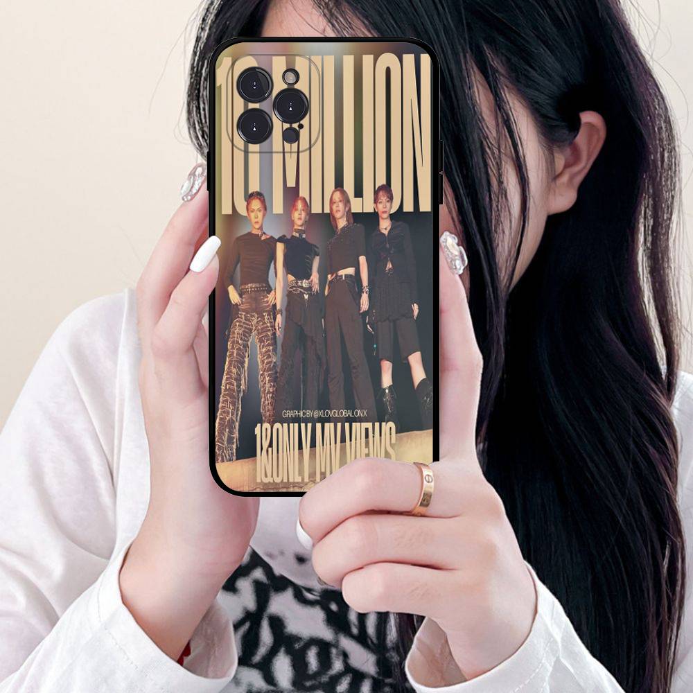 Popular Logo X-XLOV Phone Case For IPhone 16 Pro Max 15 17 Plus 14 13 12 Mini 11 Black Cover
