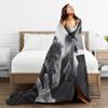 Jacob Elordi Actor Portrait  Blanket  Picnic Flannel Bedding Throws For Home Decor Soft Warm Design Quality Bedspread Gift Idea