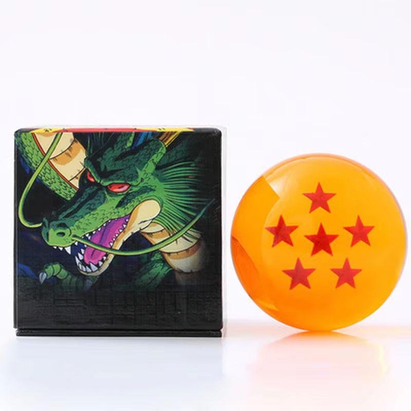 Dragon Ball Z Anime Figure Crystal Ball Toy 7.6cm 1-7 Star Style Desktop Decoration Collectible present Model great for daily use