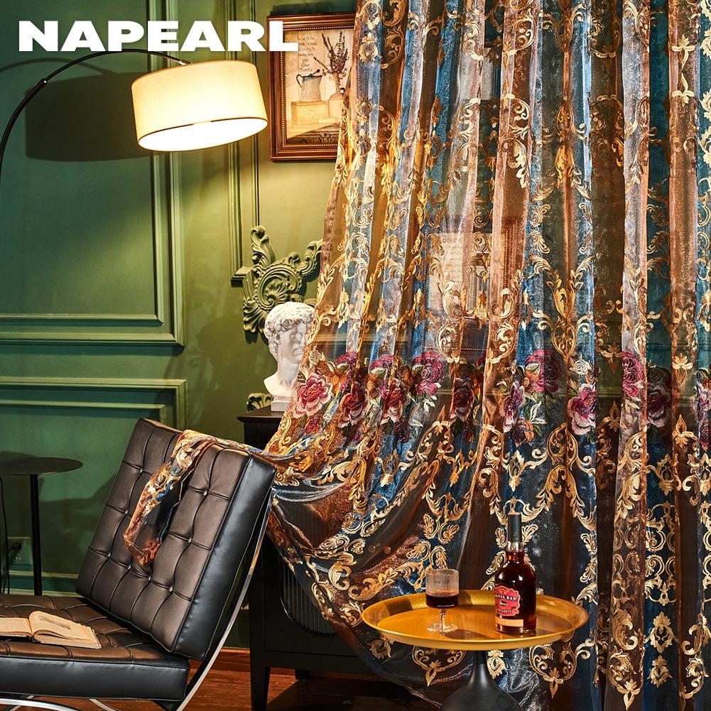 Тюль в Европейском стиле от бренда NAPEARL