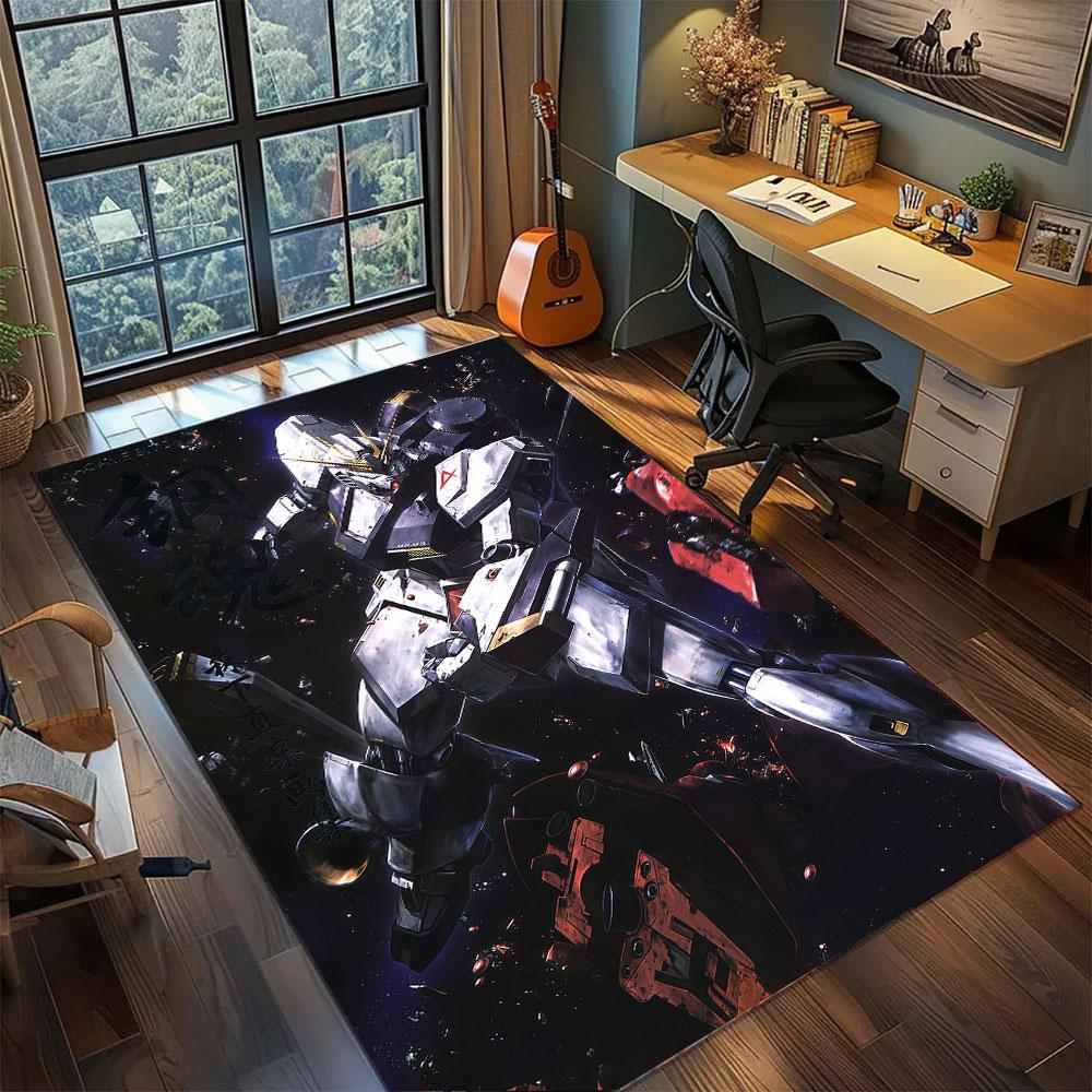 Ковер Gundam Barbatos для гостиной, спальни, домашнего декора, крутой коврик из фильма, игровой коврик для пола