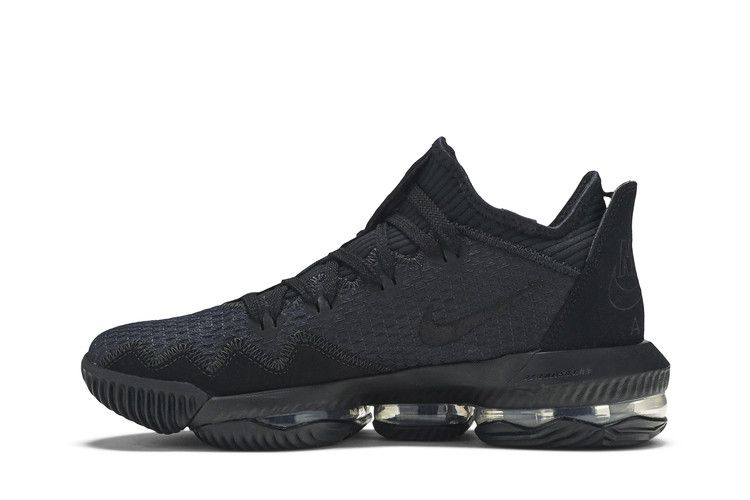 Men's Sneakers Nike LeBron 16 Low Triple Black Black/Black-Black