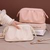 Handheld Women Cosmetic Bag Large Capacity Toiletry Storage Bag Creative Makeup Organizer  Travel