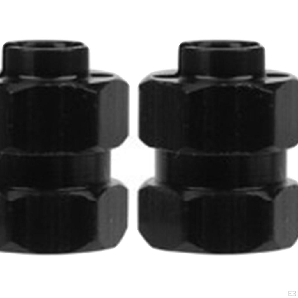 4Pcs Brass Extended Wheel Hubs Combiner for Scx24 Axi00001 RC car Parts