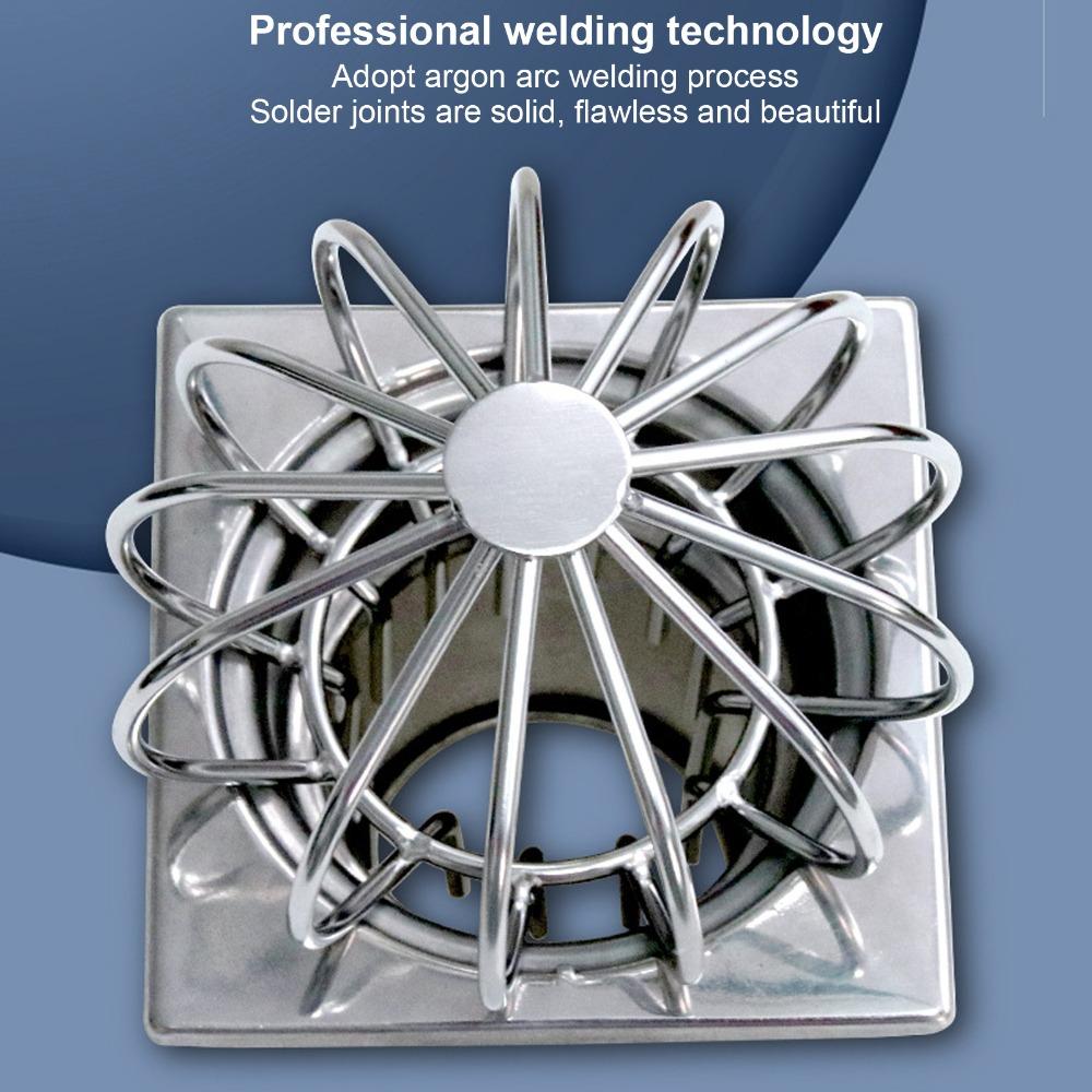 Round Line Cap Gutter Guard Strainer 304 Stainless Steel Floor Drain Net Roof Drain Cover Garden